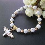Angel Cross Bracelet nz