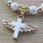 Angel Cross Bracelet nz