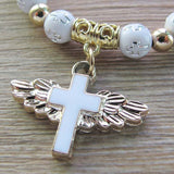 Angel Cross Bracelet nz