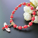 Angel Cross Bracelet Red nz