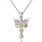 Angel Cross Necklace nz