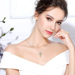 Angel Cross Necklace nz