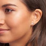 Angel earrings sterling silver 925 nz