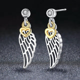 Angel heart earrings nz