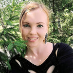Angel wing earrings with rhinestones nz