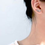 Angel wing shaped earrings nz