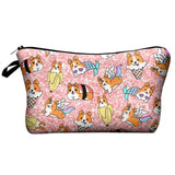 Animal print makeup bag Unicorn kitten nz