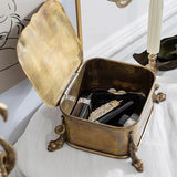 Antique Brass Jewellery Box nz