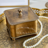 Antique Brass Jewellery Box nz