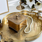 Antique Brass Jewellery Box nz