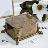 Antique Brass Jewellery Box Style 2 nz