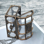 Antique Glass Jewellery Box nz