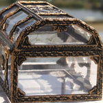 Antique Glass Jewellery Box nz