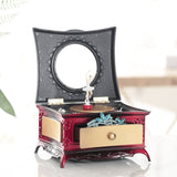 Antique Jewelry Box With Music Red nz
