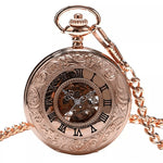 Antique rose gold pocket watch nz