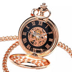 Antique rose gold pocket watch nz