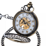 Antique steel pocket watch nz