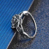 Antique style flower ring nz