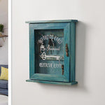 Antique wall key holder Blue nz