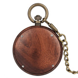 Antique wooden pocket watch nz