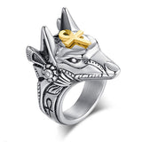 Anubis Wolf Ring nz