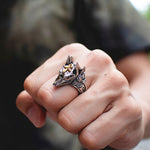 Anubis Wolf Ring nz