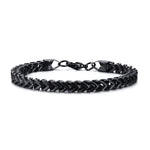 Armour chain bracelet Black / 19.5 cm nz