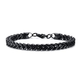 Armour chain bracelet Black / 19.5 cm nz