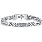 Armour chain bracelet Silver / 19.5 cm nz