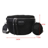 Artistic bum bag Black nz