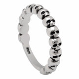 Artistic Skull Ring 52 mm / Black nz