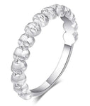 Artistic Skull Ring 52 mm / White nz