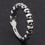 Artistic Skull Ring nz