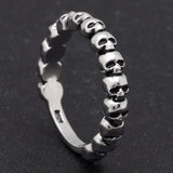 Artistic Skull Ring nz