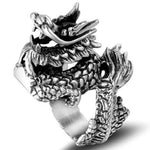 Asian dragon ring 54.5 mm nz