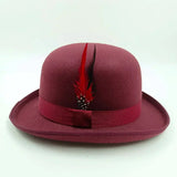 Authentic Bowler hat Dark red nz