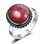 Authentic rhodochrosite ring nz