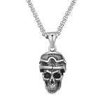 Aviator Skull Necklace nz