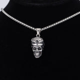 Aviator Skull Necklace nz