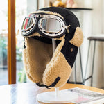 Aviator style Ushanka With glasses nz