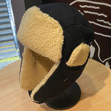 Aviator Ushanka with fur Without glasses nz