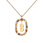 B Letter Necklace nz