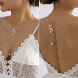 Back necklace butterfly nz