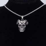 Baphomet Skull Necklace nz