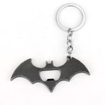 Batman bottle opener keyring Silver nz