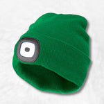 Beanie with torch Green nz