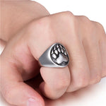 Bear Paw Signet Ring nz