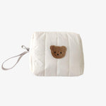 Bear toiletry bag White nz