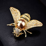 Bee brooch Gold nz