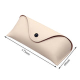 Beige leather glasses case nz